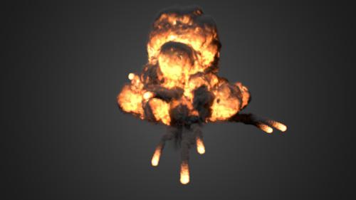 Explosion test in Cycles preview image